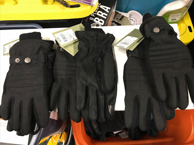 Men's Quilted Winter Glove 3M Thinsulate Lined Tech Touch Sizes Goodfellow & Co 
