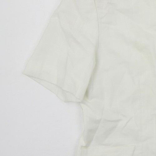 Gayle Glass Womens White Jacket Blazer Size 16 - Afbeelding 7 van 10