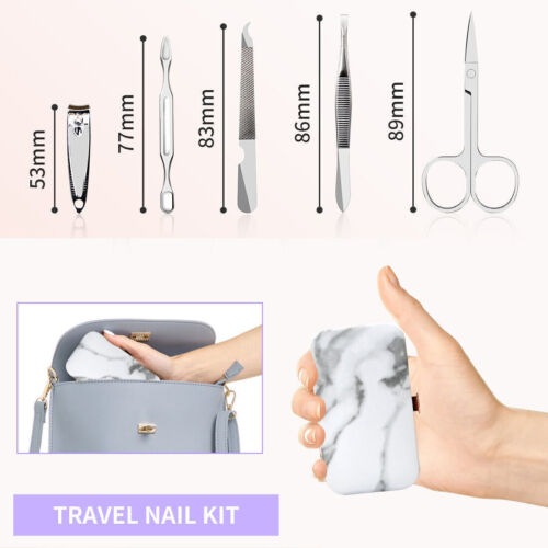 Electric Nail Drill File Acrylic Art Manicure Pedicure Tool Portable Machine Kit - Picture 3 of 7