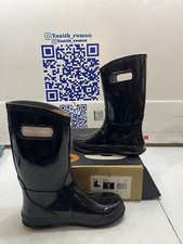 Bogs RAINBOOT SOLID Kids' Lightweight Waterproof Boots Size 5