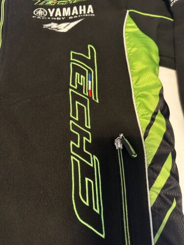 Giacca Clinton Yamaha Tech3 Fleece Factory Racing taglia media full zip moto - Foto 3 di 15