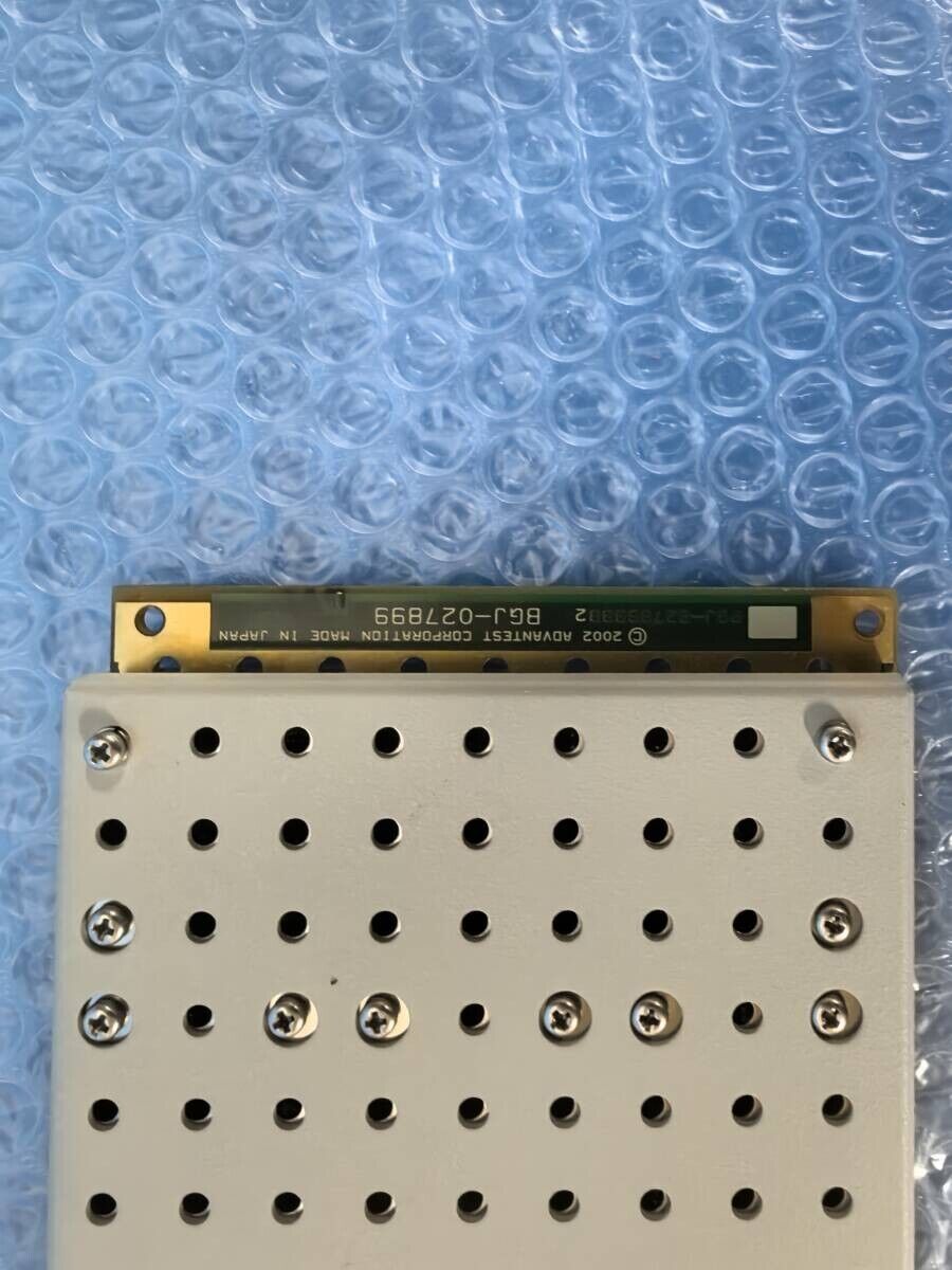 Advantest R3755 Network Analyzer Board Operation confirmed Advantest R3755 Network Analyzer Board Operation confirmed