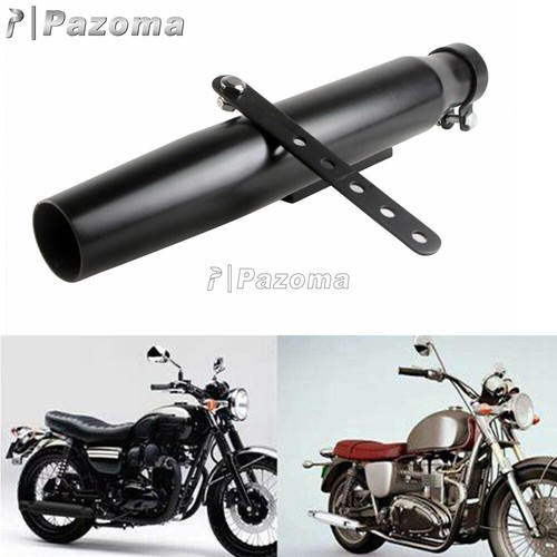 Galvanized Iron Exhaust Muffler Pipe Slip on For Suzuki LS650 Savage / Boulevard - Picture 1 of 9