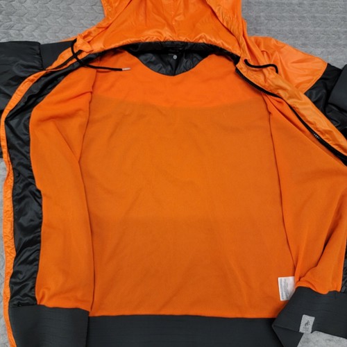 Nike Oklahoma State Cowboys OSU Full Zip Windbreaker Jacket Orange Womens Sz XL - Picture 5 of 11