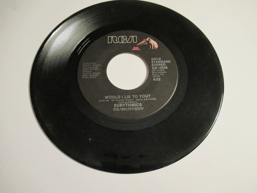Eurythmics: There Must Be An Angel / Would I Lie To You / 45 Rpm 1985 - Picture 2 of 2