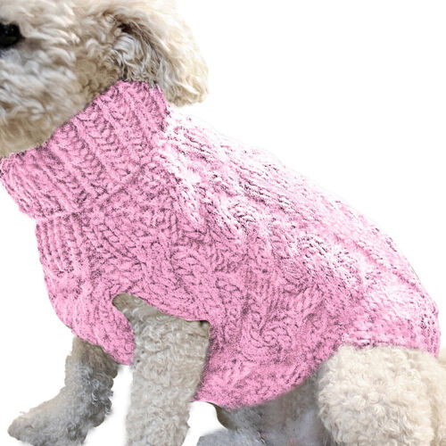 Suéter para cachorros suéter de punto cálido ropa para mascotas abrigo térmico para ≌ - Imagen 10 de 19