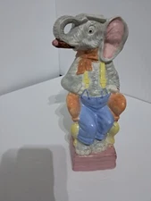 Elephant Decanter No Top 11" Tall