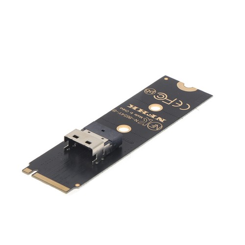 NVMe M.2 NGFF to Slimline SAS Adapter Converter Card For PC Desktop Mainboard - Photo 10/12