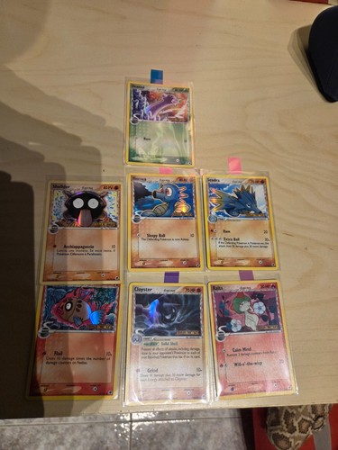 lotto 7 card pokemon holo stamped l'isola dei draghi/dragon frontiers - Foto 2 di 13