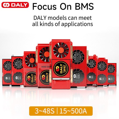 DALY 4S 12V/8S 24V/16S 48V 100A-250A LiFePO4 Smart BMS w/Balance+BT Module lot - Picture 5 of 32