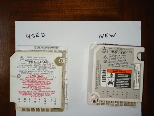 Two - White Rodgers 50E47-140 Ignition Control Circuit Board Module