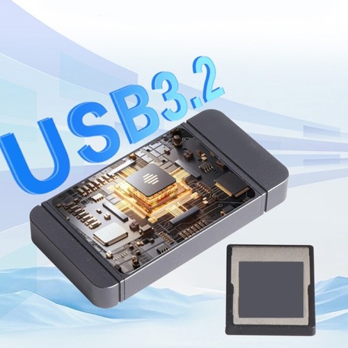 CFE Type A Card Reader USB 3.2 Gen 2 10Gbps Memory Card Reader Portable - Picture 6 of 8