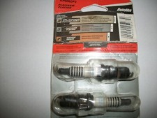 AUTOLITE DOUBLE PLATINUM PLATED SPARK PLUGS AP6060, 5/8" HEX HEAD, PACK OF 2 NEW