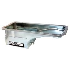 Moroso 20609 Oil Pan Steel Clear Zinc 7 qt. Front Sump For Ford Big Block FE NEW