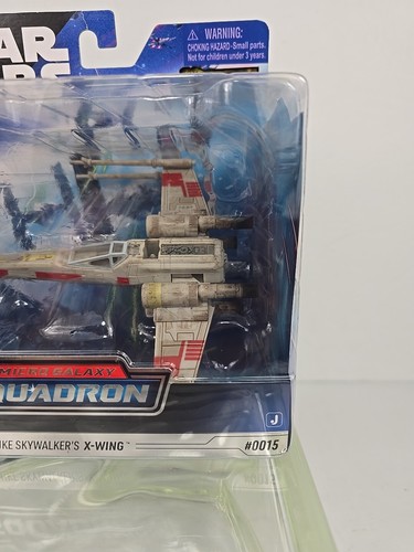 STAR WARS MICRO GALAXY SQUADRON #6 #0015 LUKE SKYWALKER X-WING CHASE 1 of 5,000 - Picture 6 of 24