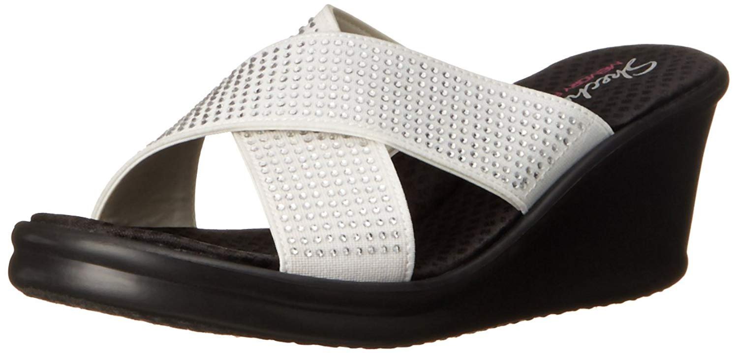 Skechers Rumblers Metal Mama, Tacones Sandalias Mujer Skechers Rumblers Metal Metal Metal Mama, Tacones Sandalias Mujer Envío rápido y el mejor servicio