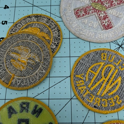 7 Vintage NRA Member Patches Safe Hunter Secretary Gun Club - Picture 6 of 7