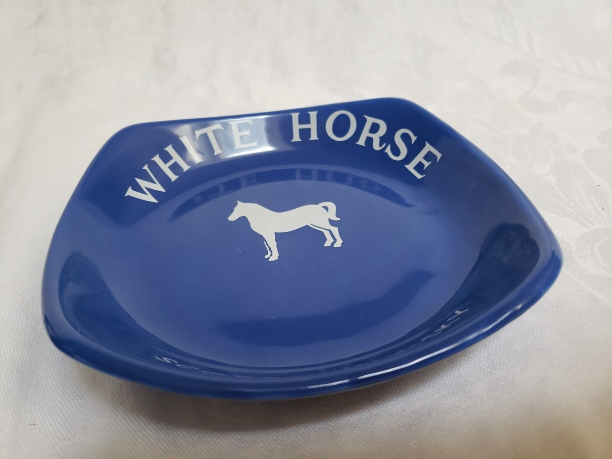【希少】Wade Regicor ノベルティ White Horse White Horse Scotch Whisky Pitcher & Dish Set Wade Ceramics