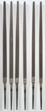 6 x Vintage Nicholson Square Smooth Hand File 6" - Made in USA Files