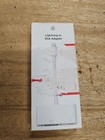 Apple Lightning to VGA Adapter (MD825AM/A) OEM | White, Brand New Sealed! A1439
