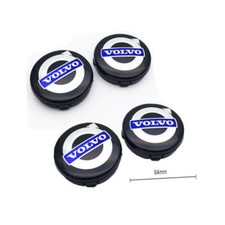 4x 64MM Für Volvo Nabendeckel Felgendeckel Badge Wheel Center Felge NEW
