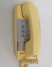 Vintage Original Light Yellow touch tone telephone Signature Traditional NOS