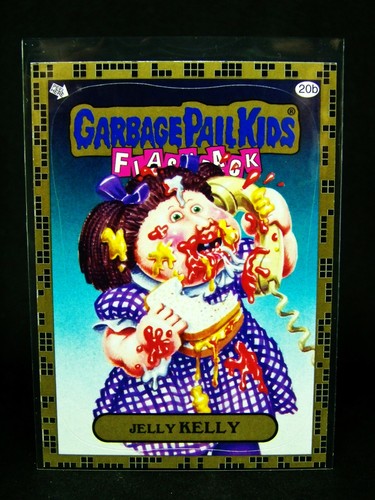 GPK 2011 Flashback Series 2, GOLD Border Parallel Card #20b Jelly KELLY, FB2 FS2 - Picture 1 of 2
