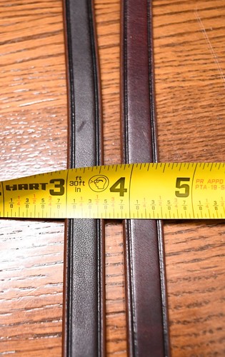 New, fancy laced reins matches bridle, brown, Horse full - Picture 5 of 5