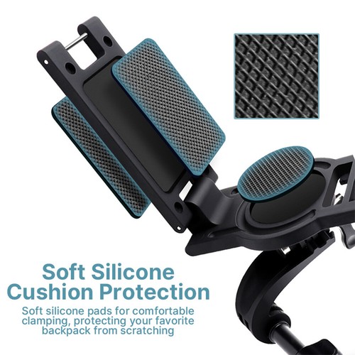 Backpack Clip Mount Shoulder Belt Clamp For GoPro Hero For Insta360 One Camera - Picture 7 of 7