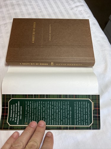 A Nasty Bit of Rough by David Feherty, 2002 1st 1st HC DJ, Very Good #BH - Picture 9 of 10