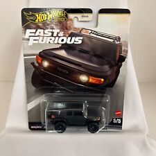 Hot Wheels Premium Fast & Furious TOYOTA FJ CRUISER 1:64 Diecast BLACK