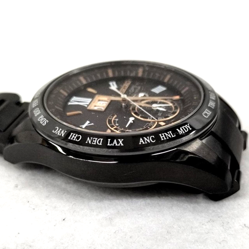 SEIKO ASTRON/GPS 8X42-0AB0-3 Solar Charging Titanium Quartz Black Dial - Picture 8 of 8