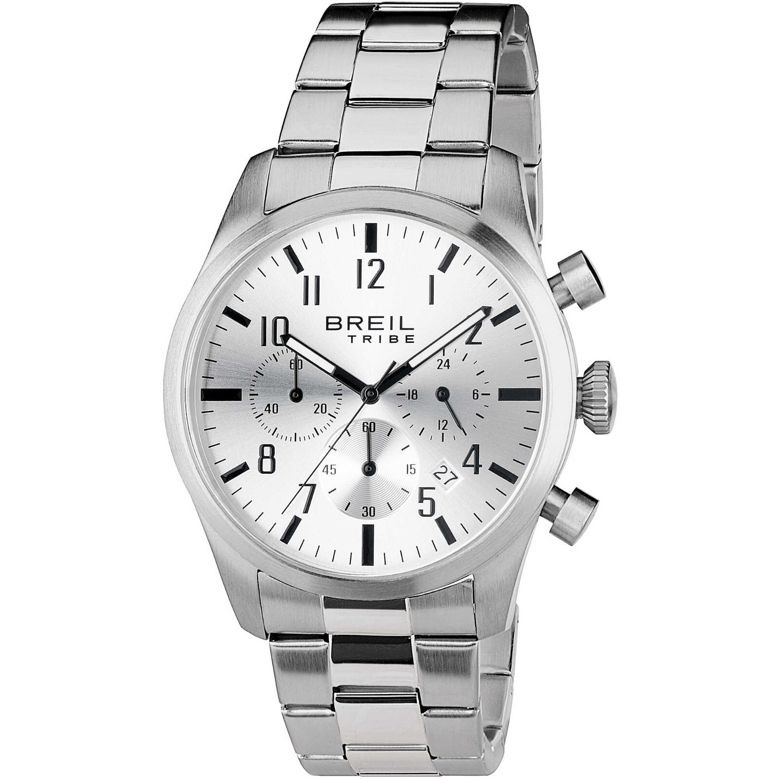 Мужские часы Breil Tribe Classic Elegance EW0225 с хронографом из стали