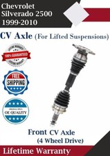 OE Front CV Axle For 1999-2010 Chevy Silverado 2500 4WD W/ Lift Lifetime Warrant