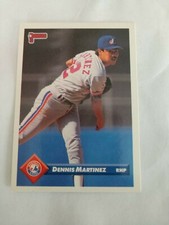 1993 DONRUSS DENNIS MARTINEZ MONTREAL EXPOS #168 BASEBALL CARD