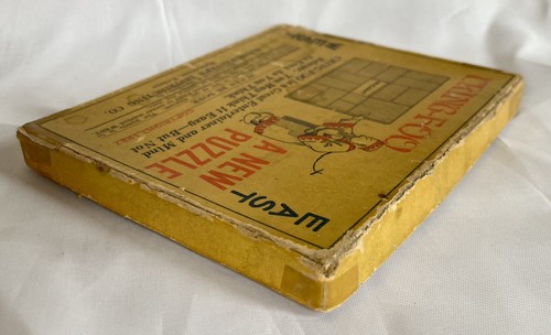 Rare Vintage 1927 Ching-Foo Klotski Wood Sliding Puzzle - Picture 6 of 8