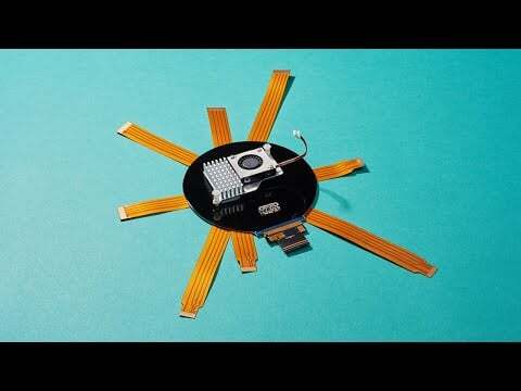 Adafruit RGB TTL TFT-Display, 4" 720x720 rund, Kein Touch, NV3052C, 5793 - Picture 5 of 5