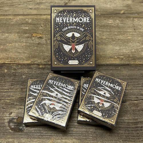 Nevermore Sealed Playing Cards by Unique 4 Deck Box - Bild 1 von 4