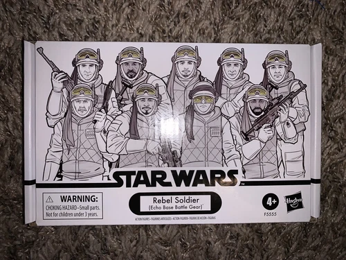 Star Wars Vintage Collection Rebel Soldier (Echo Base Battle Gear) 4 pack set