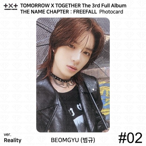 TXT The 3rd Album The Name Chapter FREEFALL Official Photocard Postcard Poster - Picture 72 of 138