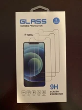 3-Pack iPhone 12 MINI Tempered Glass Screen Protector, FREE SHIPPING!!!
