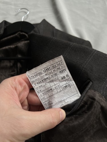 Gucci Brown GORGEOUS Wool Luxury Suit sz 48R - Picture 21 of 22