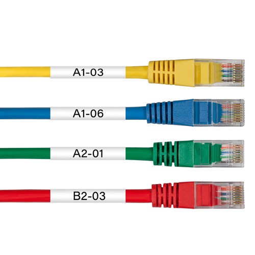 Heat Shrink Tube Wire Label Cartridge 18055 1/2" For Dymo RHINO 5200 3000 6PK - Bild 4 von 11