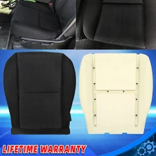 Driver Side Bottom Seat Cover+Foam Cushion For 07-14 Chevy Silverado 1500 2500HD