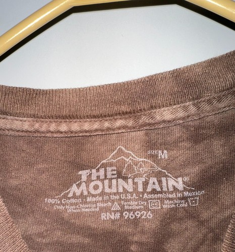 The Mountain Grizzly Bears Find All 10 braun Batik Natur T-Shirt Größe Medium - Bild 4 von 4