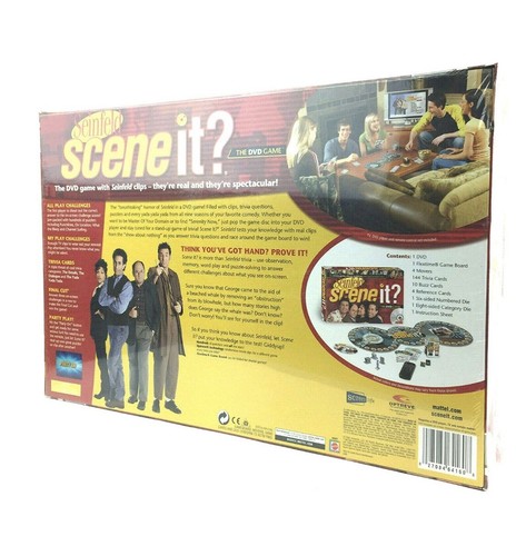 Seinfeld Scene It? The DVD Game 2008 - Brand New Factory Sealed! - Picture 2 of 3