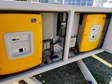 Test SMA Sunny Island 6048 OffGrid - Battery Charging Solar Controller