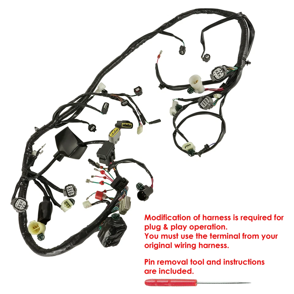 Caltric 32100-HP5-A10 线束适用于本田 Rancher 420 TRX420FE ES 2008 — 第 3/4 张图片