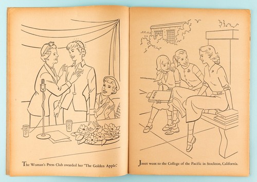 Vintage Original 1953 Merrill JANET LEIGH Paper Dolls #2554:25 UNCUT - Picture 10 of 21