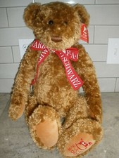 FAO Schwartz 24" Brown Teddy Bear Plush 2001 MINT with Tag P36 
